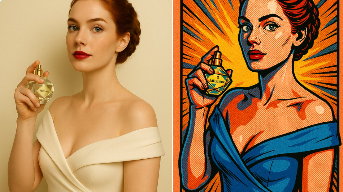 Create a dynamic comic book-style illustration with bold black outlines, vibrant saturated colors, halftone dots, and dramatic top-left lighting. Designed for a centered subject with a comic panel border and simple action-focused background lines.