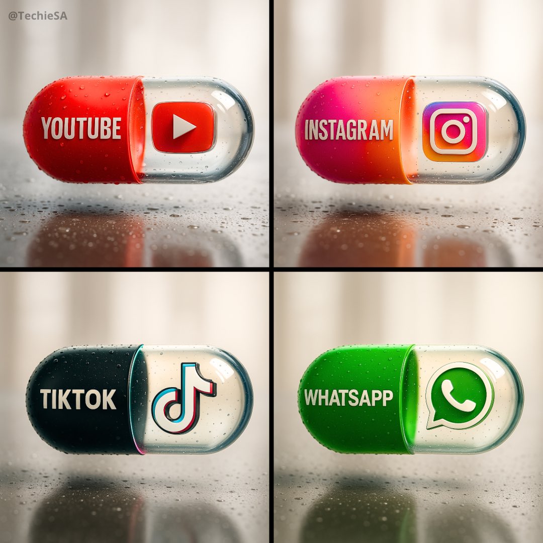 Create a fashion-forward, hyper-realistic poster featuring a hovering tablet-shaped capsule on a wet, condensation-covered surface with premium studio lighting and DSLR-level detail. The capsule combines transparent glass and glossy plastic to showcase a centered floating 3D logo with strong reflections and refractions.