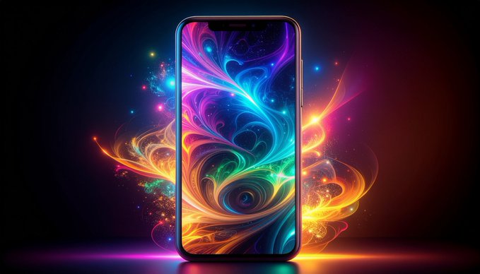 Create a stunning abstract neon light {{OBJECT}} artwork design in intricate, glowing digital art style with a space background. Ideal for high-impact wallpaper visuals.