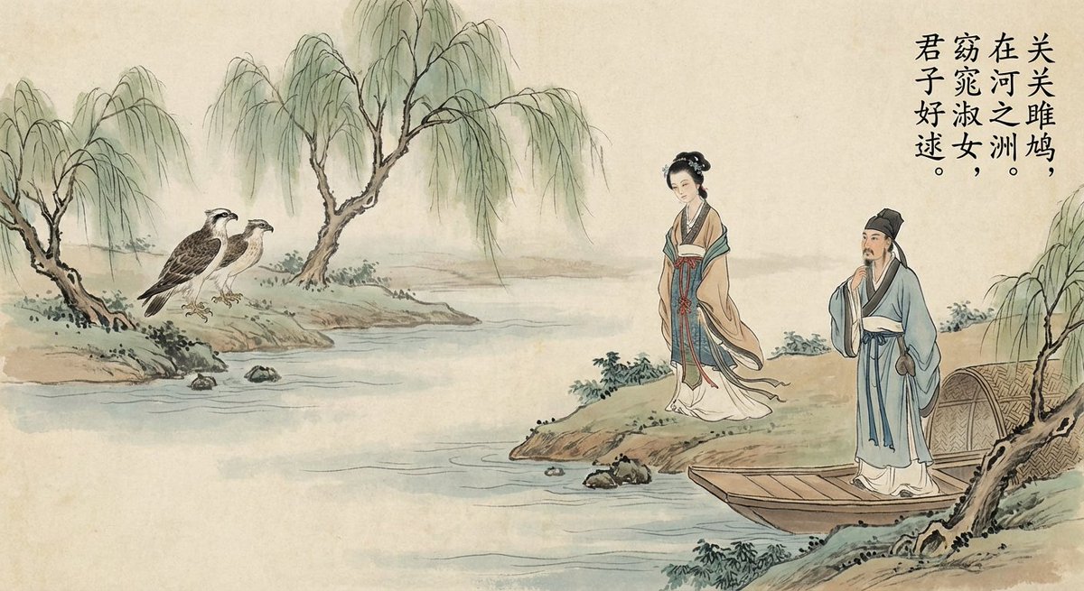 Generate an artwork inspired by the ancient poem lines provided and include the original Chinese text alongside the image.