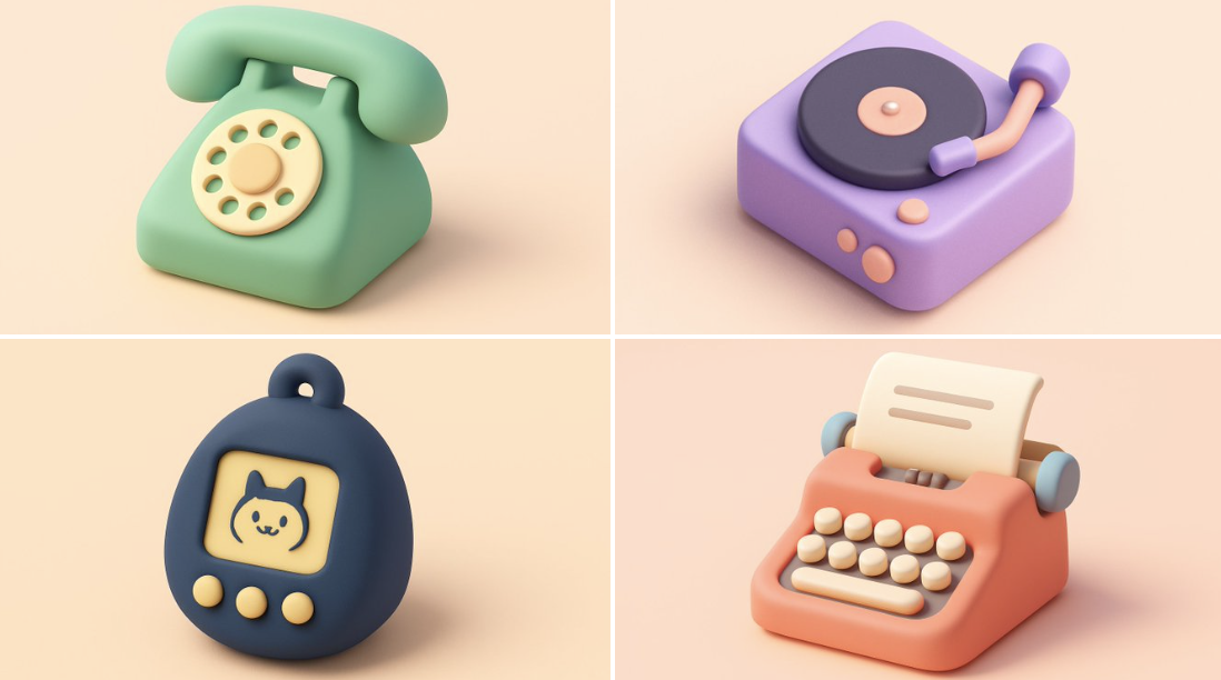 Generate a tiny, cute isometric 3D clay emoji-style icon with soft lighting, soft pastel colors, and a matching pastel background.