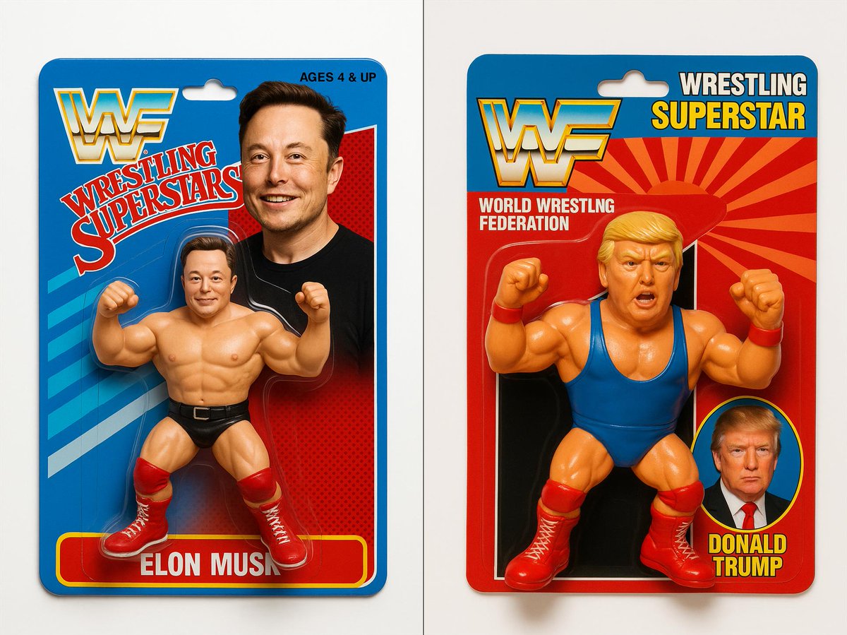 Create a clean studio product photo of a bright, detailed 1990s-style WWF wrestling figurine inside its original retail package against a white background. The packaged wrestler character is {{YOUR_CHARACTER}}.